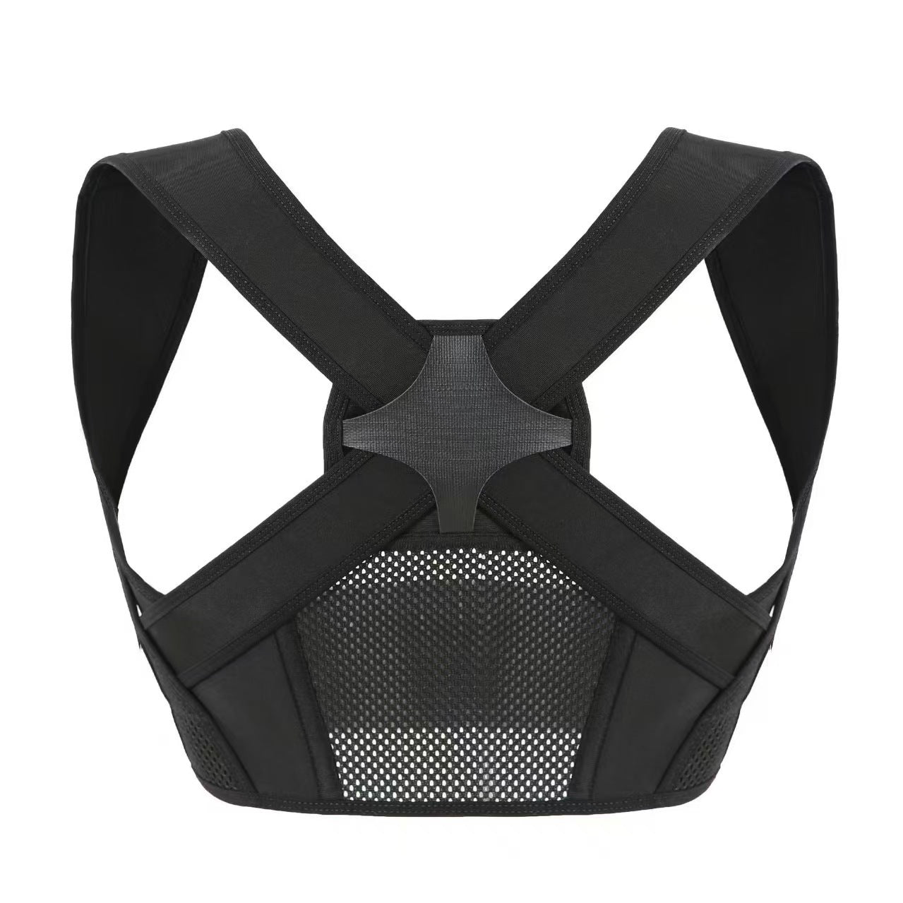 黒い姿勢サポートメッシュベルトの商品画像